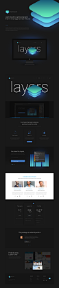 Layers Guide : Nowadays OnPage websites basically follow the same structure, in an attempt to best tell a story or sell a product. In search of a tool to make the layout construction process simpler and more organized I created a .psd with organized layer