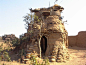 A lovely tiny house, believed to have been built by a blind man, in the Tonga Hills, near Bolgatanga, Ghana.