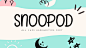 Snoopod Font › Fontesk : Download Snoopod font, a cute and simple lettered handwritten typeface that can be used for all ink quotes or teaching material! Its authentic look will add a personal and realistic feel to your designs.