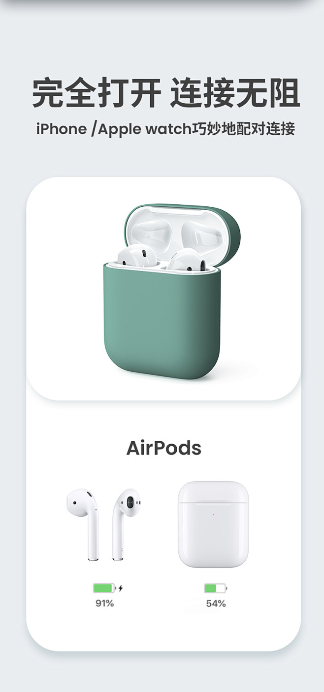 第一卫AirPods保护套耳机苹果2液态...
