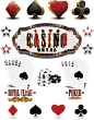 -扑克娱乐图标素材设计