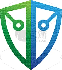 品牌名称,模板,警卫人员,盾,蓝色,黑色,安全的,安全,设计,联系