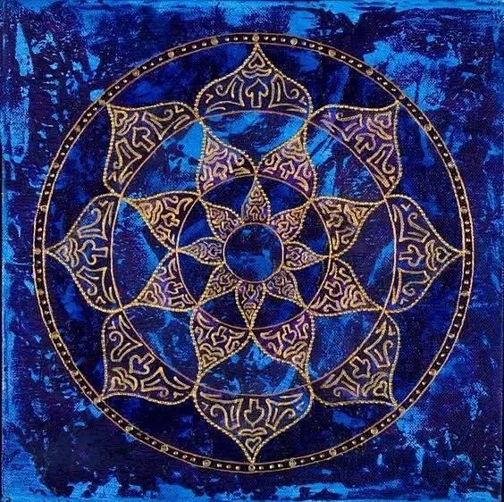 瑜伽之路36张曼陀罗能量图具足圆满无缺的神秘力