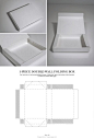 1-Piece Double-Wall Folding Box - Packaging & Dielines: The Designer's Book of Packaging Dielines
