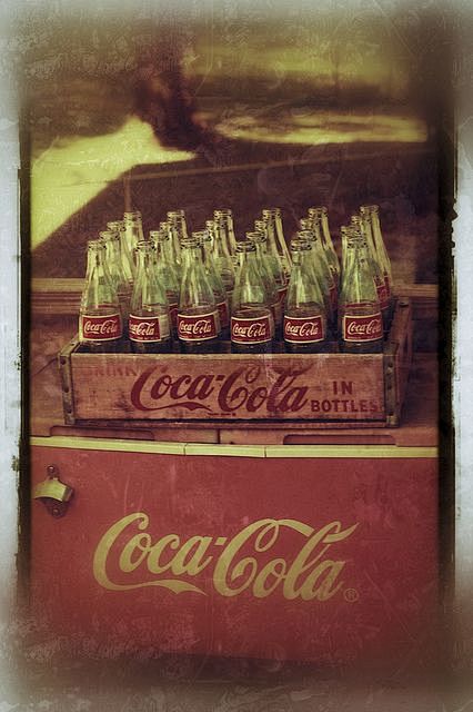 antique coca cola