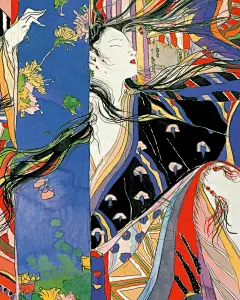 白昼日光的凌冽幻想 | 日本殿堂级画家——天野喜孝_Candy