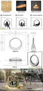 轻·茧 

设计团队将废草料、竹编等作为制作秋千的材料，且造型新颖，打破了传统秋千的形态。秋千以适宜的尺度满足多种活动类型及各年龄段人群的使用需求，能够充分激发人们的参与性。
 
秋千主体采用自然的流线形态，像蚕茧一样轻盈，充满了童趣。竹编材质不仅柔软舒适，其透气感也适合使用者久坐休憩。设计团队在镂空的竹编座椅内部放置萤石等可发光材质，当夜幕降临，秋千会发出亮光，效果更加独特。