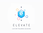 Elevate | Custom Training Sessions Animation vector morph ui gradient animation app illustration gif lottie