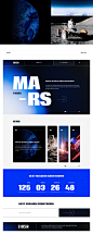 blue Figma Logo Design nasa science Technology UX design ux/ui Web Design 