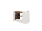 DOWNTOWN | Bedside table Downtown Collection By Formitalia : Download the catalogue and request prices of Downtown | bedside table By formitalia, deerskin bedside table, downtown Collection