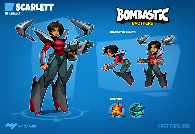 Bombastic Brothers: Character Art, Ivan Elyasov : Some stuff what I've ...