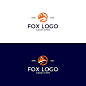 狐狸标志logo矢量图设计素材