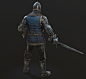 retribution..., Petr Sokolov : Hello! I continue working with one of my favorite settings - medieval. Today I’d like to share my latest personal game model. It was a long term project and i learned a lot from it. Character polycount is about 38K + sword 1