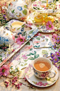 Spring Tea Party Ideas #tea_party: 