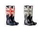 Original British英国国旗图案雨靴