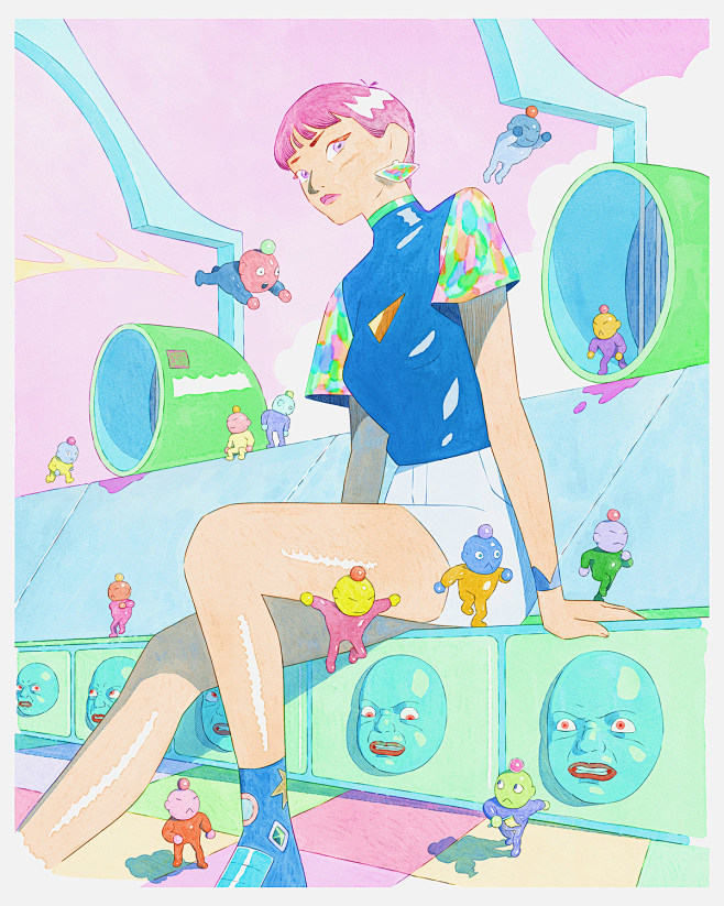 ILLUSTRATION  waterc...