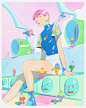 ILLUSTRATION  watercolor Drawing  digital illustration Character design  concept art digital painting concept Digital Art  art
