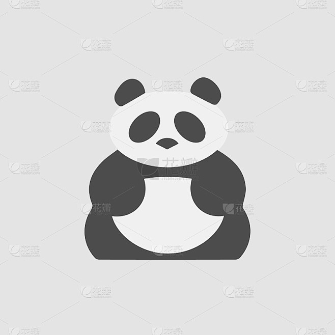 Panda vector icon