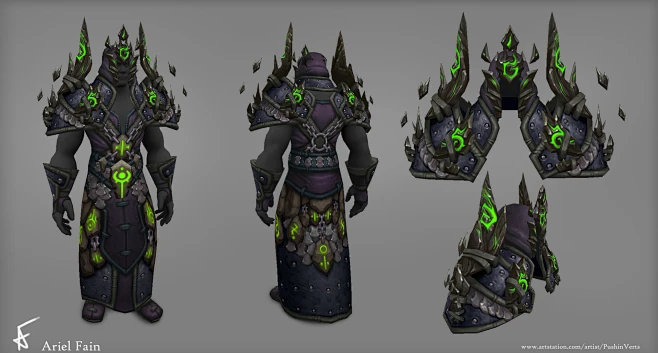 BFA - Sethrak, Ariel Fain : Here's just some of the variation of the ...