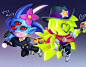 Tomoko and Xenon - Starbound