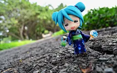 初音手办可爱模型宽屏高清壁纸桌面壁纸1
