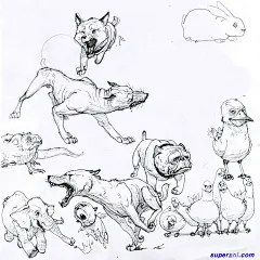 金政基素描作品集人物速写来自cgbook.cn (597)