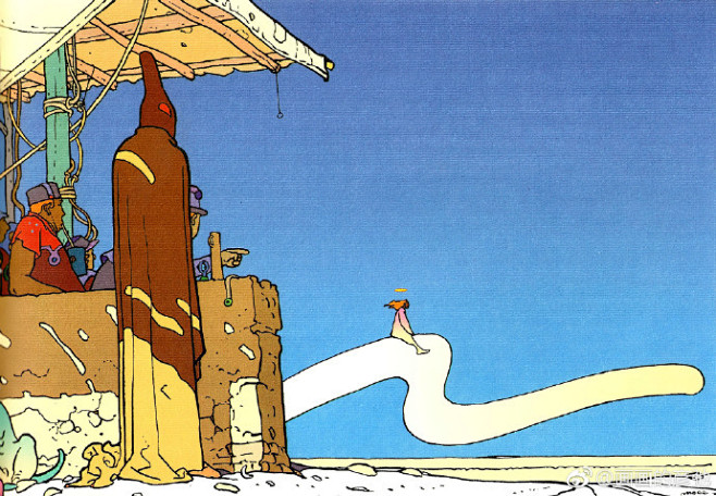 法国漫画大师Moebius
2001年后...