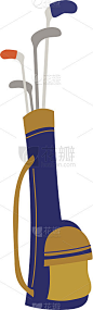 高尔夫球袋