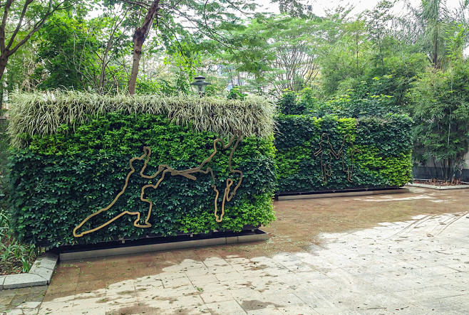 垂直绿化 立体绿化 建筑绿化 景观墙 建...