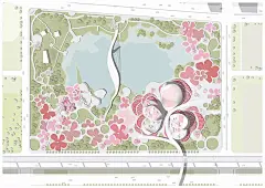 MVRDV设计的台湾桃园美术馆方案——桃园盛景，文化殿堂