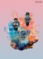 Photography  still life photography Watches CGI editorial Adobe Photoshop ai GQ Magazine organic Product Photography