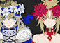 BLUE/RED