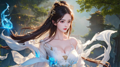 放肆的艺术采集到AI美女