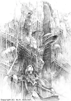 日本插画师 Kei Kobayashi（小林 系） 的黑白插画节奏轻松明快