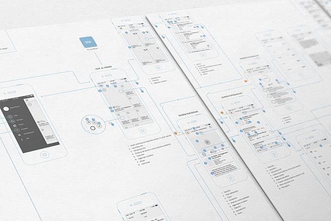 Yebo app wireframe