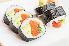 寿司美食餐饮摄影海报图片