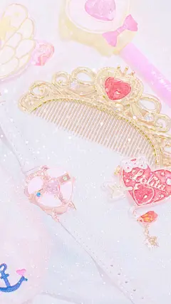 「卡通手机壁纸。少女原宿。粉色少女心。可爱日系韩系。锁屏壁纸」❤️
