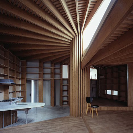 树型房子——富士山建筑师工作室，这种建构...