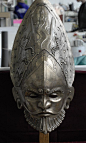 Frontshot of ceremonial helmet by ~danielokeefe on deviantART