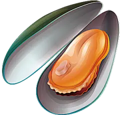 手绘动物海鲜鱼类螃蟹虾食物插画素材元素