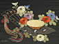 "Chrysanthemum Festival" Japanese Embroidery (silk threads on silk).: 