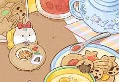 可爱插画电脑壁纸
©단야 ​​​