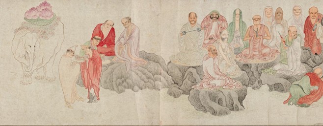 明朝吴彬五百罗汉图32