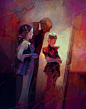 ❤关注公众号：星期五治愈星球，精美插画天天更新Dishonored2 paintings : Dishonored2 art
