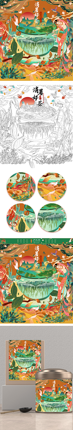 池玙采集到线稿
