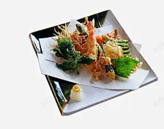风味炸虾天妇罗 免费下载 页面网页 平面电商 创意素材