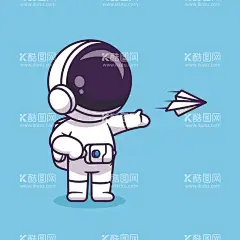 Q版宇航员开飞机  - 源文件下载【酷图网】宇航员,卡通宇航员,航天员,卡通航天员,宇宙人,可爱宇航员,宇航员矢量图,宇航员插画,航天员矢量图,航天员插画,太空人,手绘宇航员,手绘航天员,Q版宇航员,Q版航天员