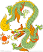 龙图腾 花纹 底纹 古代 龙纹 龙头像 龙身 纹身 考古 简化花纹 彩色龙 龙 端午节 节日素材 源文件 350DPI PSD