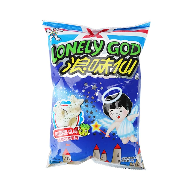 旺旺70g浪味仙蔬菜味 创意花式薯卷休闲膨化-淘宝网-花瓣网
