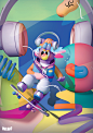 WEGO FRIENDS : Space Rabbit : WEGO Friends : 3D Concept Character Design Project